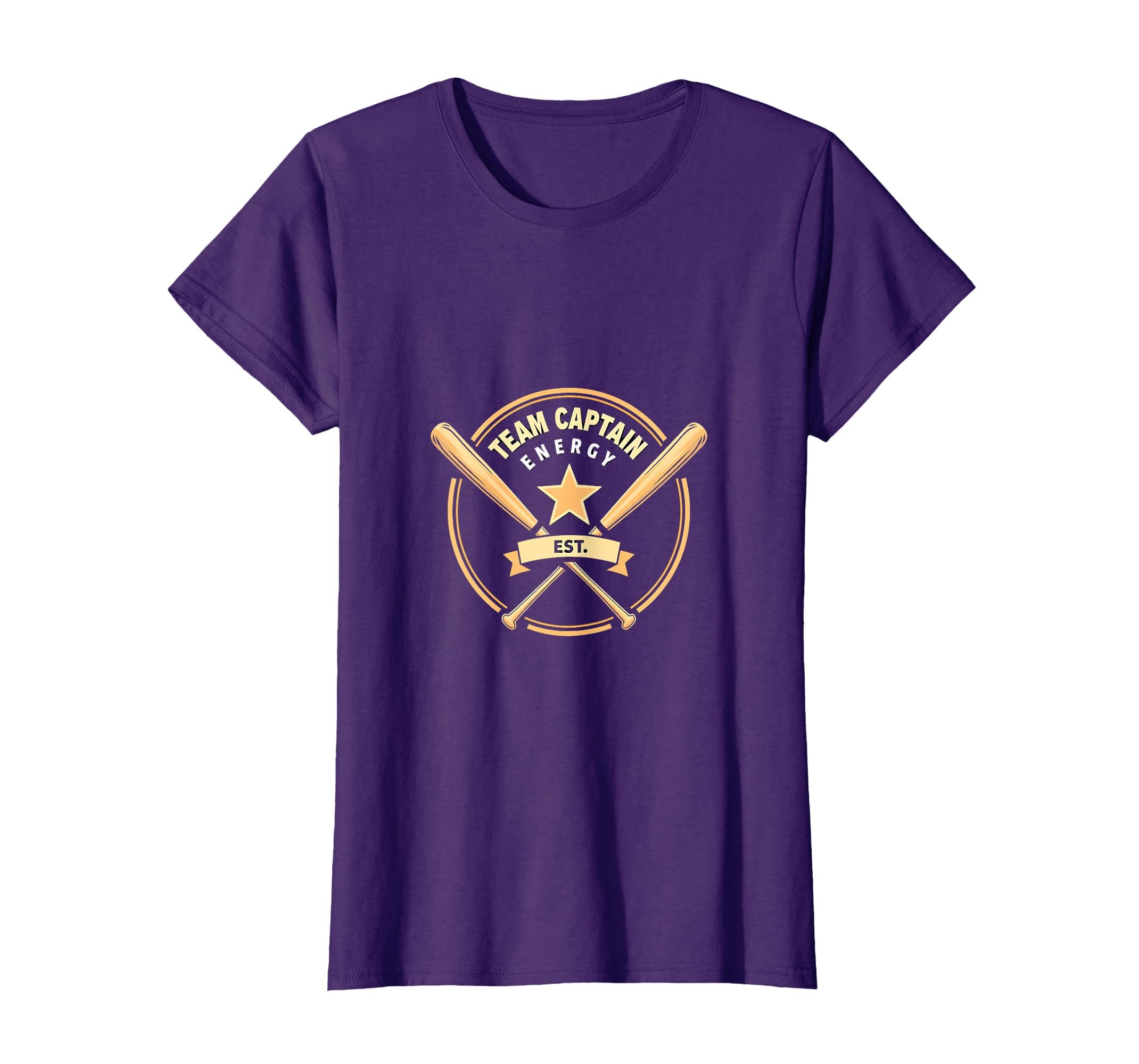 Team Captain Energy Baseball T-Shirt - Custom Art Print Unisex - T-Shirt, Sweatshirt, Hoodie