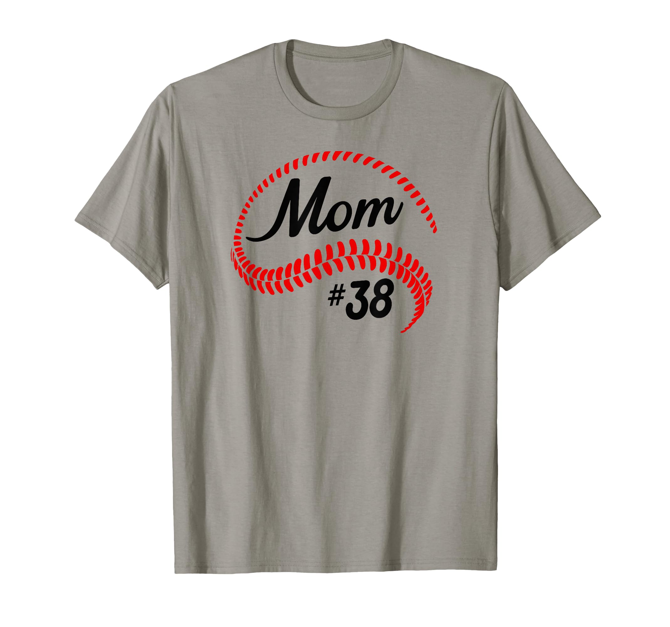 Baseball Softball 38 Baseball Mom T-Shirt - Unique Graphic Men Women - T-Shirt, Sweatshirt, Hoodie