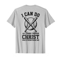 Christian Baseball Philippians 4 13 T-Shirt - Unique Graphic for Adults - T-Shirt, Sweatshirt, Hoodie