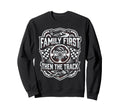 Sim Racing Dad Virtual Racing Game Sweatshirt - Graphic Print for Adults - T-Shirt, Sweatshirt, Hoodie