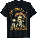 Taco Lover and Dog Retro - Adult & Kids T-Shirts, Sweatshirts & Hoodies apparel design preview 1