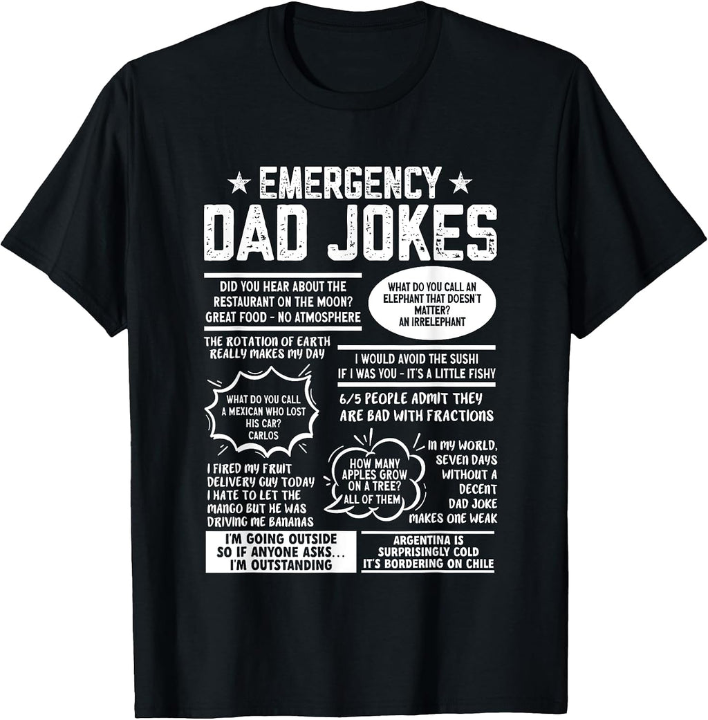 Dad Jokes For Men Humorous Joke Gifts - Adult & Kids T-Shirts, Sweatshirts & Hoodies apparel design preview 1