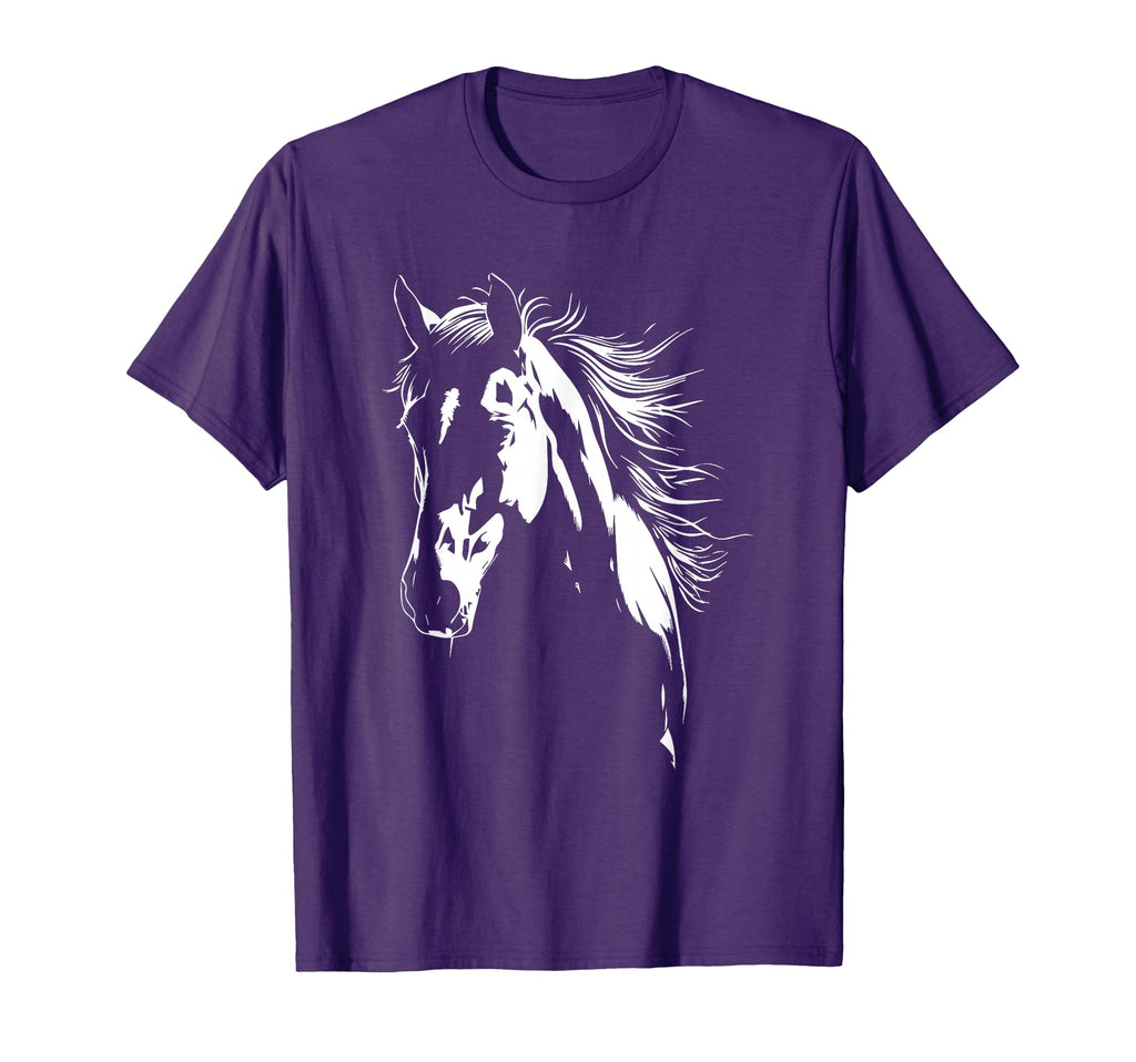 Western Horse Silhouette Horse Riding T-Shirt - Unique Graphic for Adults - T-Shirt, Sweatshirt, Hoodie