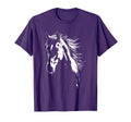 Western Horse Silhouette Horse Riding T-Shirt - Unique Graphic for Adults - T-Shirt, Sweatshirt, Hoodie