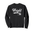 Distressed Swoosh Kyle Wright Sweatshirt - Trendy Graphic for Adults - T-Shirt, Sweatshirt, Hoodie
