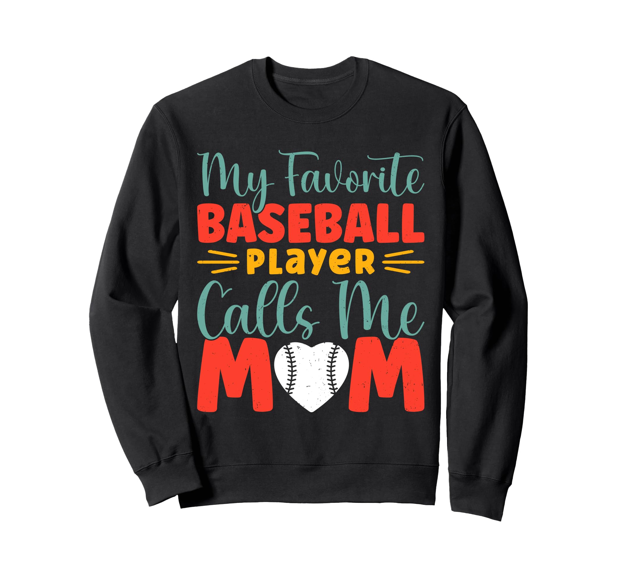 My Favorite Baseball Player Calls Sweatshirt - Minimalist Print Men Women - T-Shirt, Sweatshirt, Hoodie