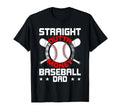 Straight Outta Money Baseball Dad T-Shirt - Graphic Print for Adults - T-Shirt, Sweatshirt, Hoodie