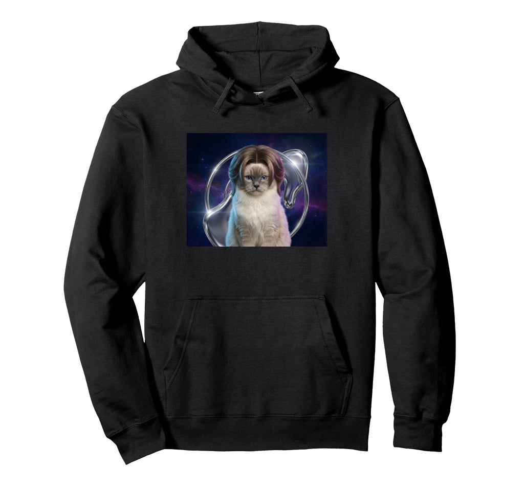 90S Curtain Hairstyle Ragdoll Cat Hoodie - Custom Art Print Men Women - T-Shirt, Sweatshirt, Hoodie