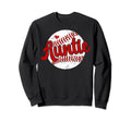 Auntie Baseball Player Aunt Baseball Sweatshirt - Graphic Print Men Women - T-Shirt, Sweatshirt, Hoodie
