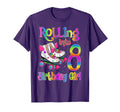 Rollin Into 8 Roller Skating Rink 8Th T-Shirt - Trendy Graphic for Adults - T-Shirt, Sweatshirt, Hoodie