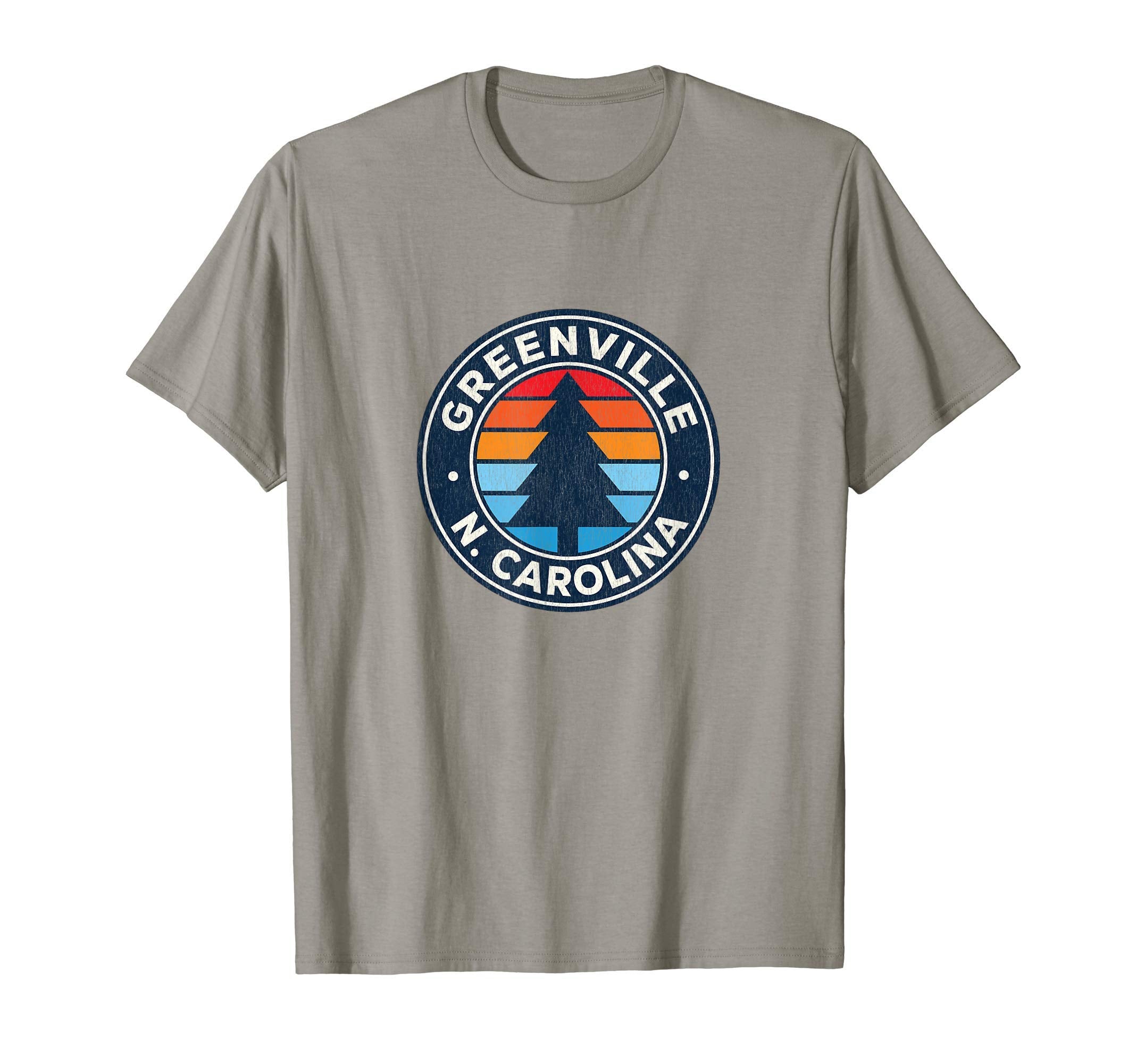 Greenville North Carolina Nc 70S T-Shirt - Fun Novelty Design Men Women - T-Shirt, Sweatshirt, Hoodie