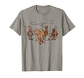 Cowboy Rodeo Bull Roping Western Country T-Shirt - Streetwear Style Unisex - T-Shirt, Sweatshirt, Hoodie