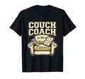 Couch Coach Soccer Fan Armchair T-Shirt - Minimalist Print for Adults - T-Shirt, Sweatshirt, Hoodie