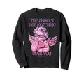 Angel Bible Verse Trendy Christian Y2K Sweatshirt - Unique Graphic Unisex - T-Shirt, Sweatshirt, Hoodie