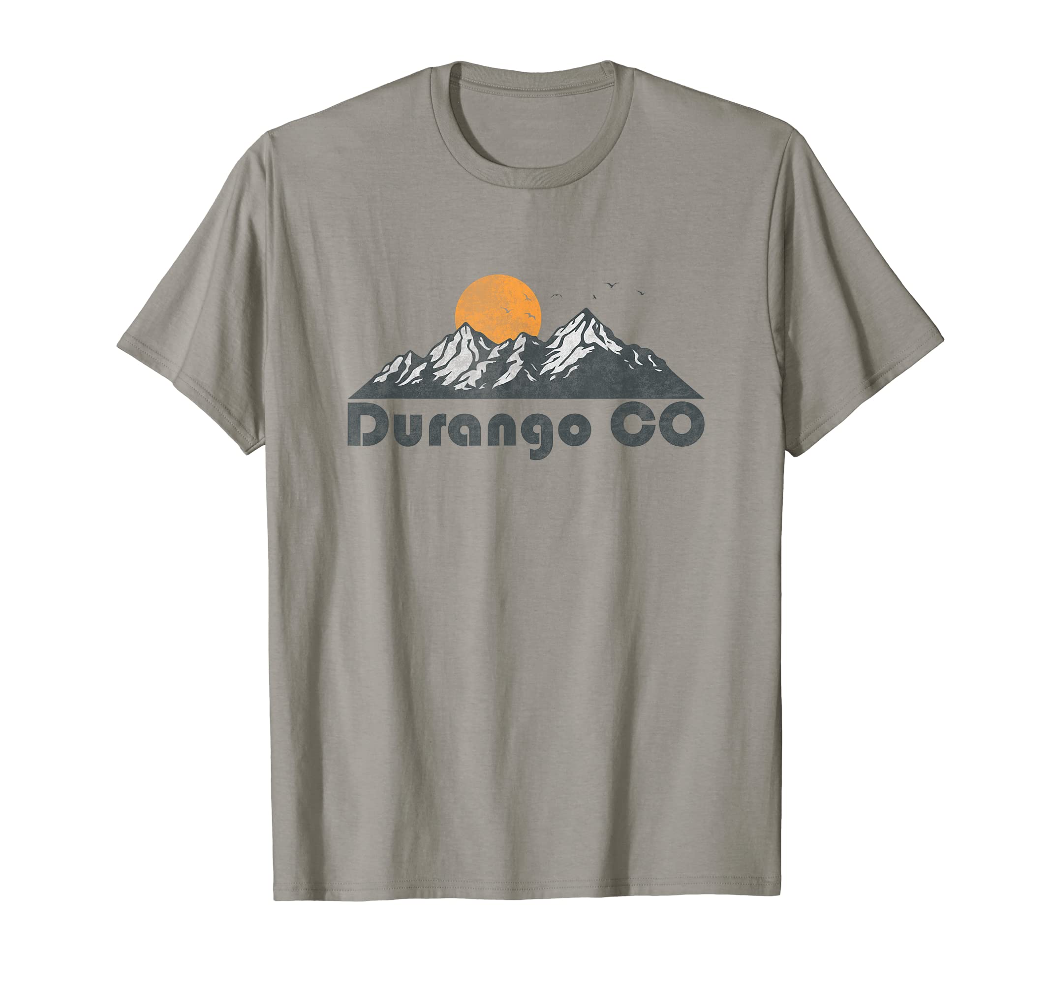 Durango Colorado Co 70S T-Shirt - Fun Novelty Design for Adults - T-Shirt, Sweatshirt, Hoodie