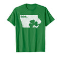 Iowa St Patricks Day Distressed T-Shirt - Streetwear Style Men Women - T-Shirt, Sweatshirt, Hoodie