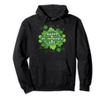 Love Shamrock Ireland Distressed Green Hoodie - Trendy Graphic Men Women - T-Shirt, Sweatshirt, Hoodie