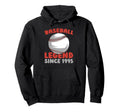 Born 1995 Team Player Sport Hoodie - Fun Novelty Design for Adults - T-Shirt, Sweatshirt, Hoodie