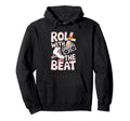 Rollerskates Roll Beat Funny 70S 80S Hoodie - Streetwear Style Men Women - T-Shirt, Sweatshirt, Hoodie