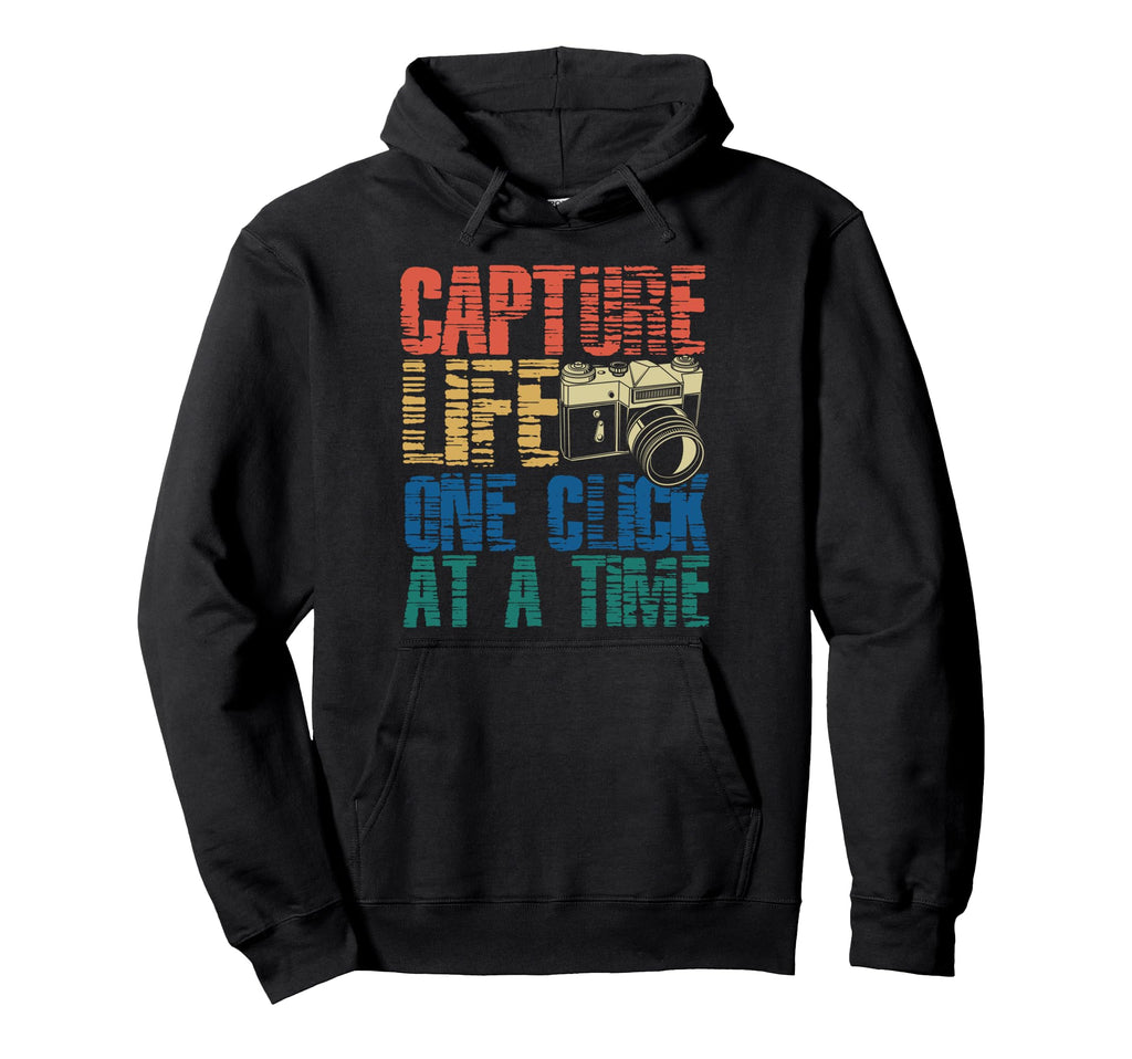 Photo Camera Photographer Flash People Hoodie - Minimalist Print Men Women - T-Shirt, Sweatshirt, Hoodie