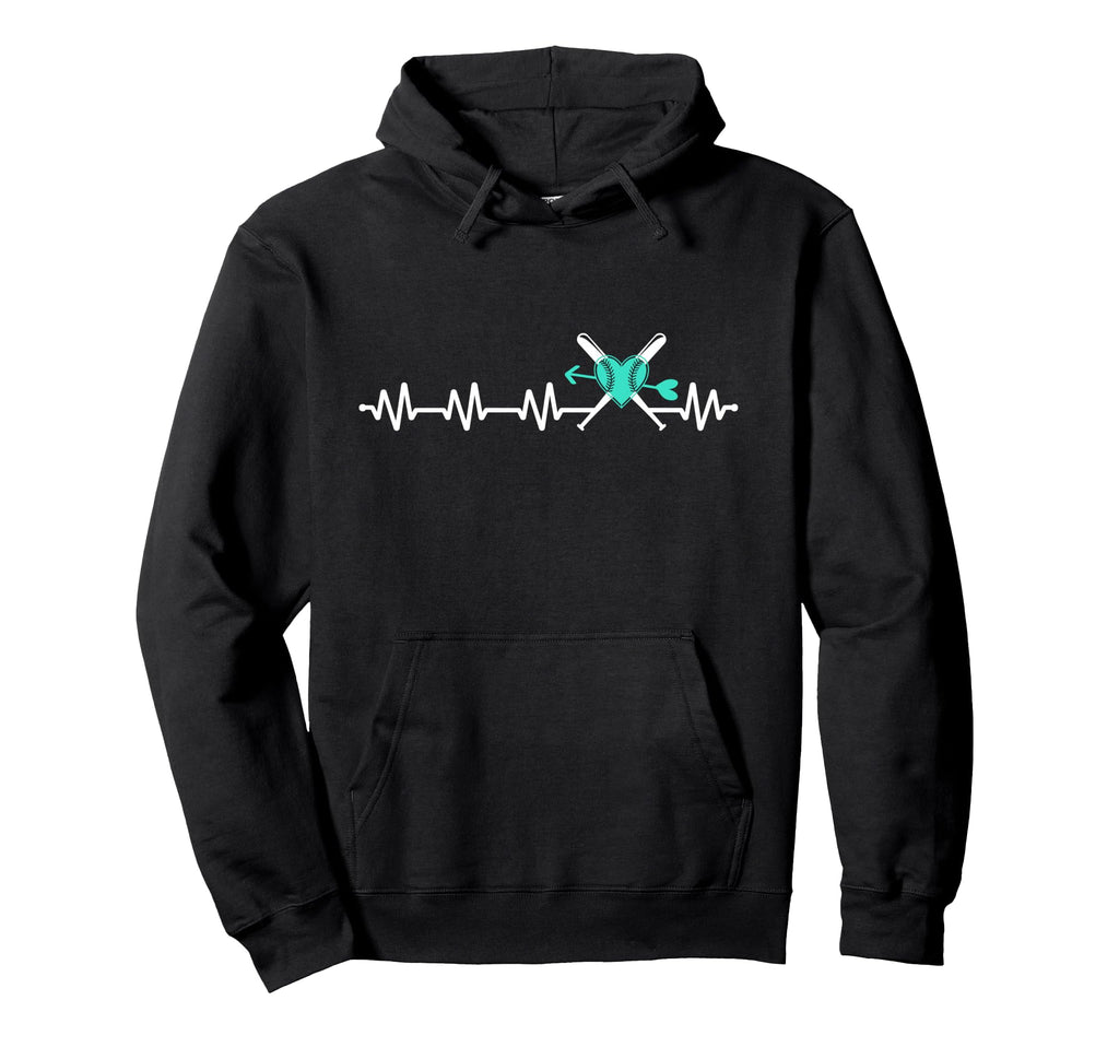 Baseball Softball Baseball Mom Hoodie - Novelty Apparel Men Women - T-Shirt, Sweatshirt, Hoodie