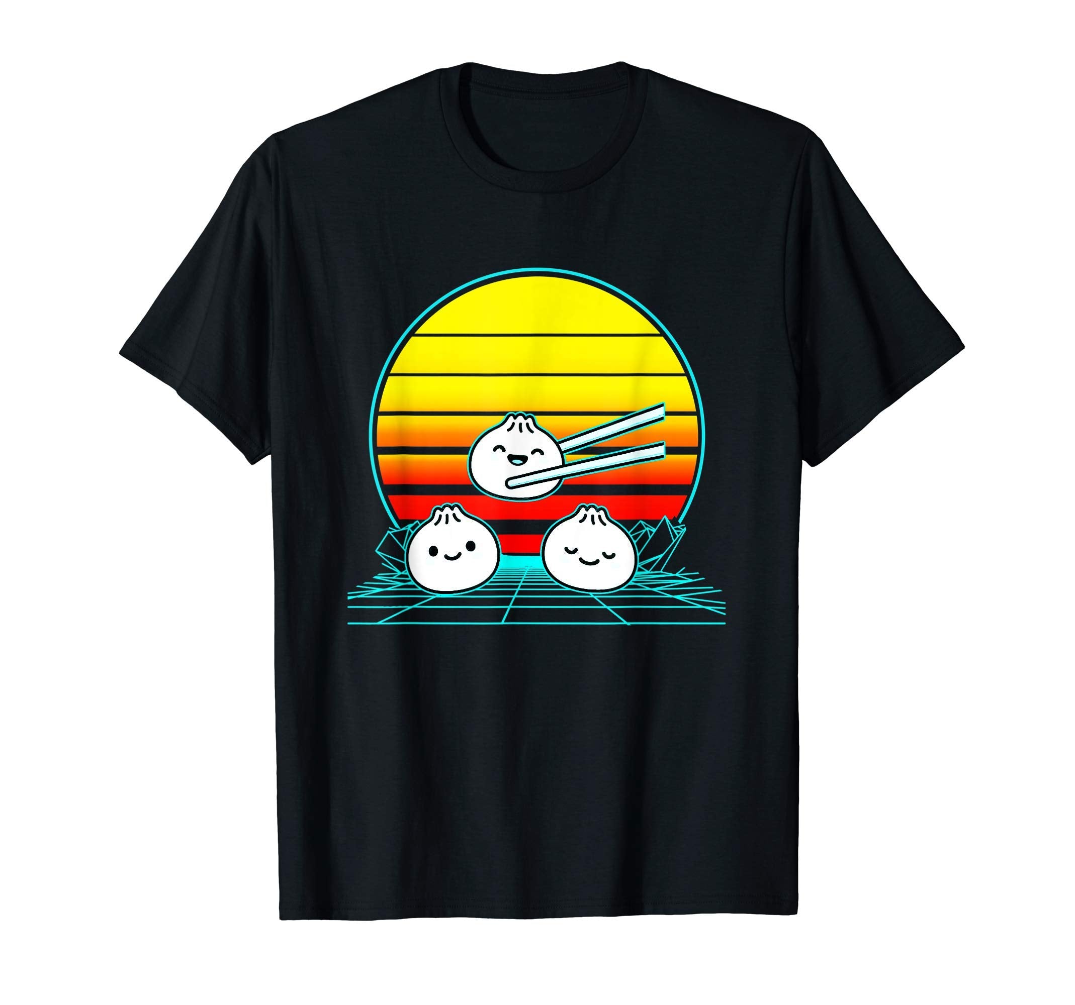 Sunset Xiaolongbao T-Shirt - Trendy Graphic for Adults - T-Shirt, Sweatshirt, Hoodie