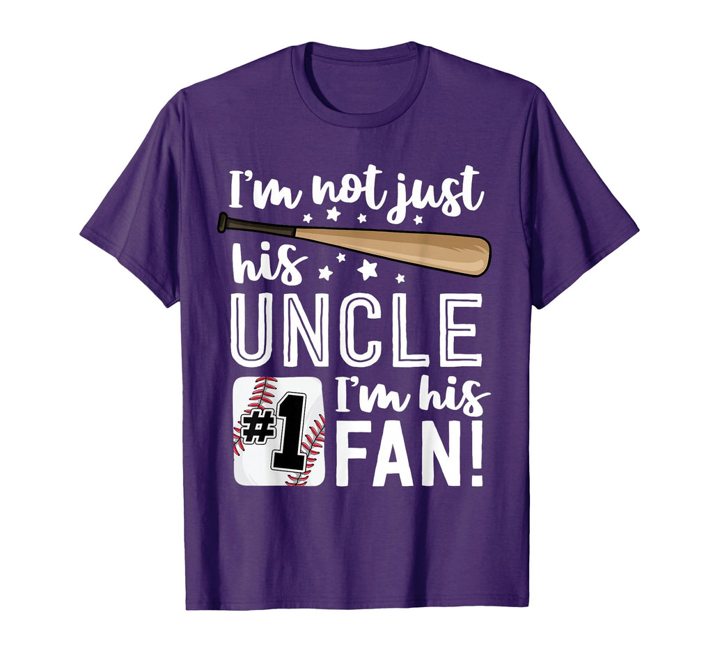Im Not Just His Uncle Im His 1 Fan T-Shirt - Aesthetic Graphic for Adults - T-Shirt, Sweatshirt, Hoodie