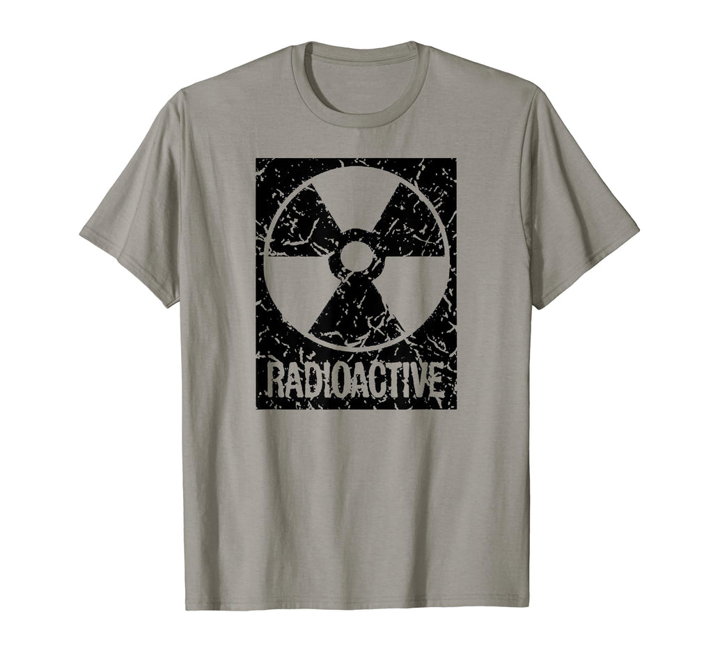 Funny Distressed Radioactive Symbol T-Shirt - Unique Graphic for Adults - T-Shirt, Sweatshirt, Hoodie