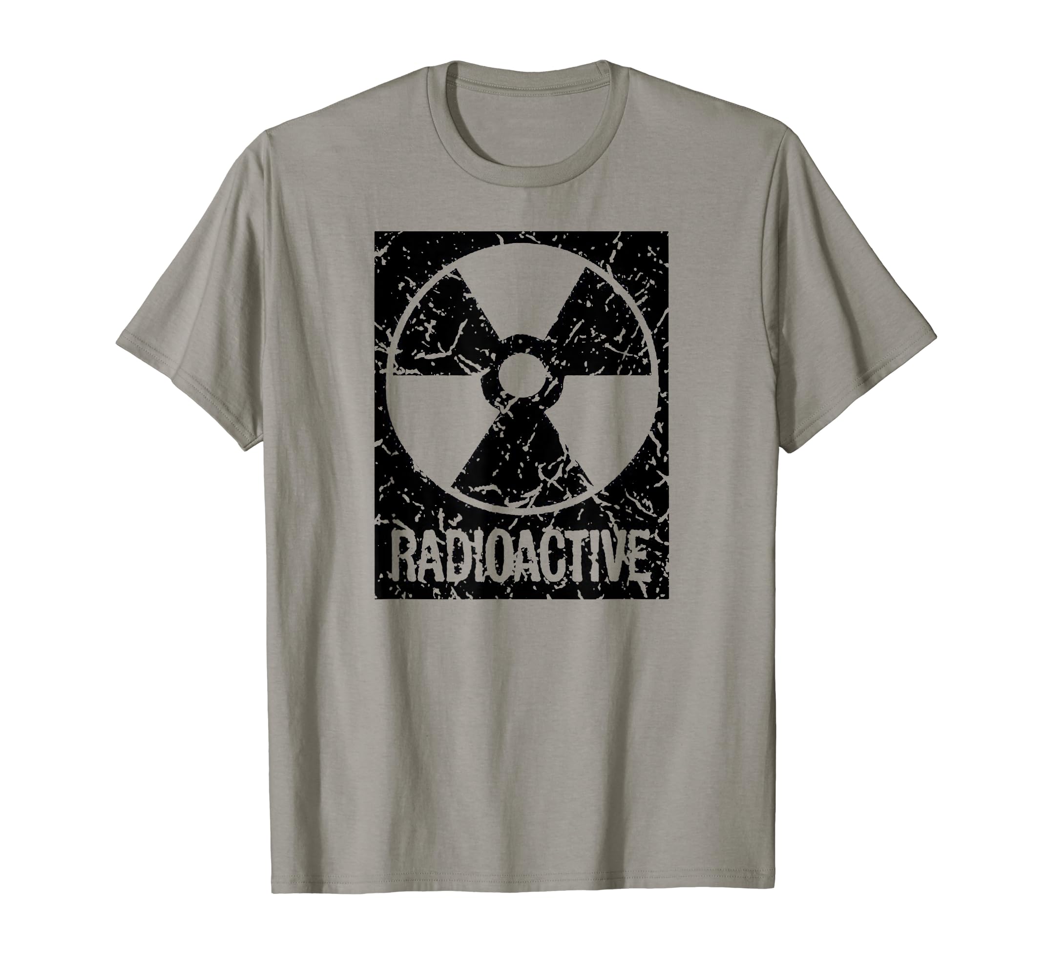 Funny Distressed Radioactive Symbol T-Shirt - Unique Graphic for Adults - T-Shirt, Sweatshirt, Hoodie