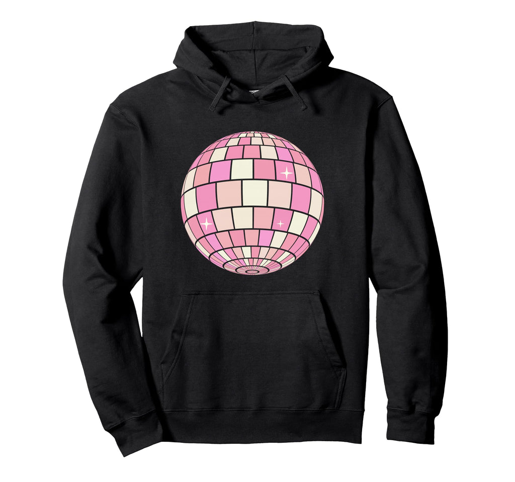 Danish Pastel Aesthetic Disco Ball Hoodie - Casual Everyday Wear Men Women - T-Shirt, Sweatshirt, Hoodie