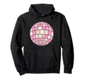 Danish Pastel Aesthetic Disco Ball Hoodie - Casual Everyday Wear Men Women - T-Shirt, Sweatshirt, Hoodie