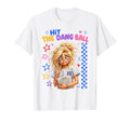Hit Dang Ball Baseball Mom Funny Game Day T-Shirt - Custom Art Print Unisex - T-Shirt, Sweatshirt, Hoodie