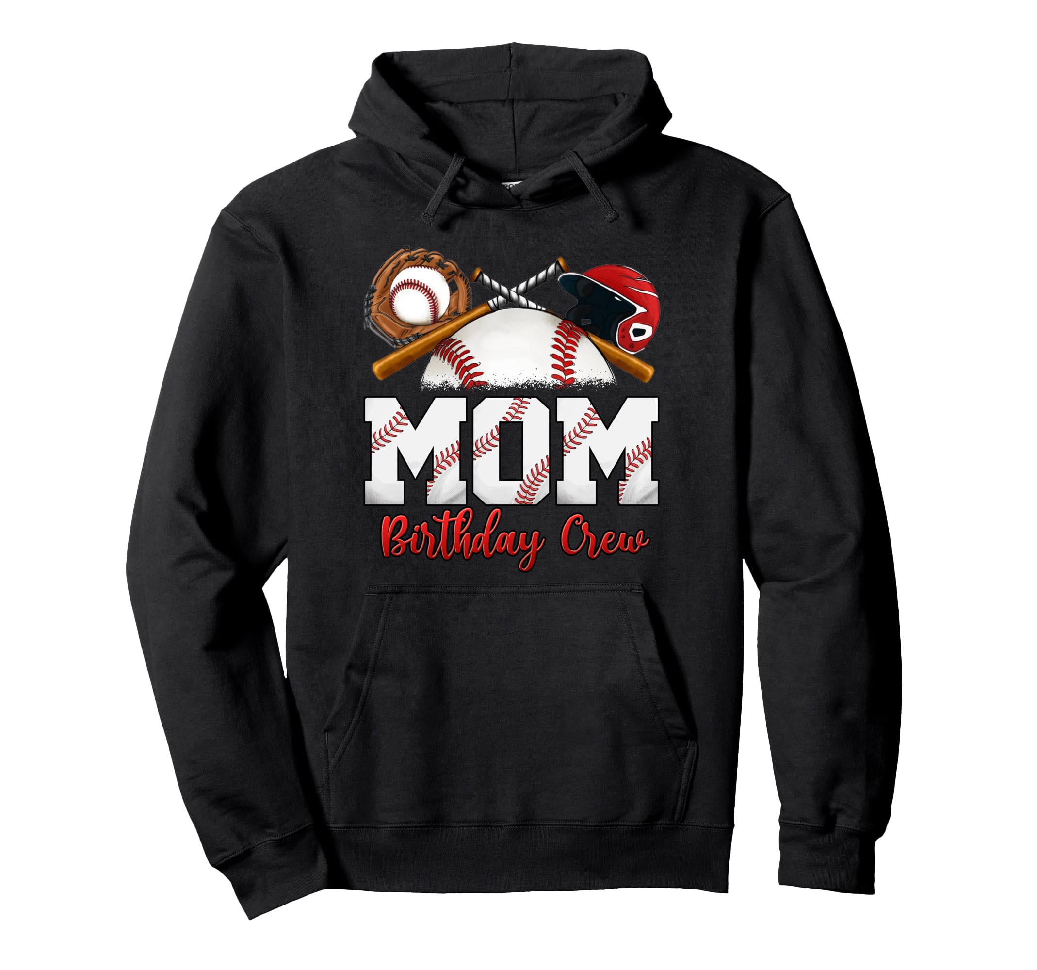 Baseball Birthday Party Sports Hoodie - Casual Everyday Wear for Adults - T-Shirt, Sweatshirt, Hoodie