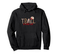 Leopard American Baseball Mom Mama Hoodie - Casual Everyday Wear for Adults - T-Shirt, Sweatshirt, Hoodie