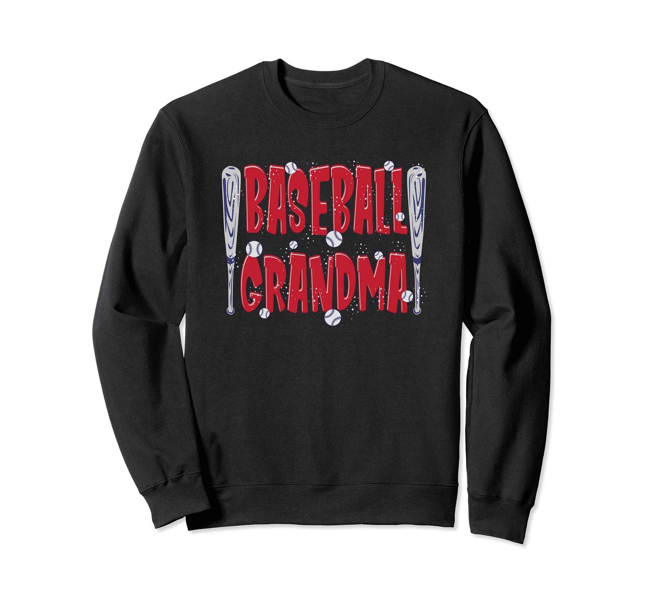 Grandmother Baseball Grandma Baseball Sweatshirt - Novelty Apparel Unisex - T-Shirt, Sweatshirt, Hoodie
