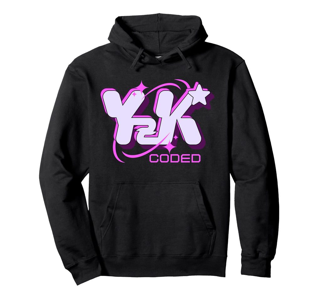 Y2K Coded 2000S Aesthetic Hoodie - Unique Graphic for Adults - T-Shirt, Sweatshirt, Hoodie