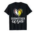 Godmother Both Baseball Softball Mom T-Shirt - Trendy Graphic for Adults - T-Shirt, Sweatshirt, Hoodie