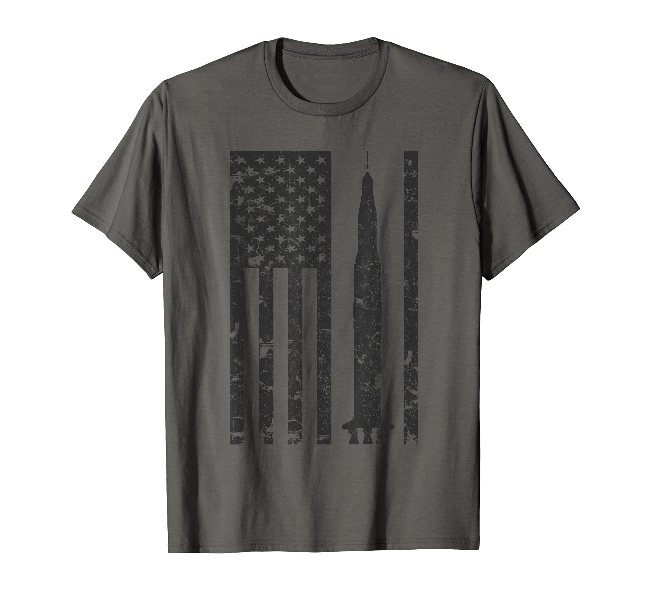 Apollo 11 Saturn V Space Rocket T-Shirt - Fun Novelty Design for Adults - T-Shirt, Sweatshirt, Hoodie