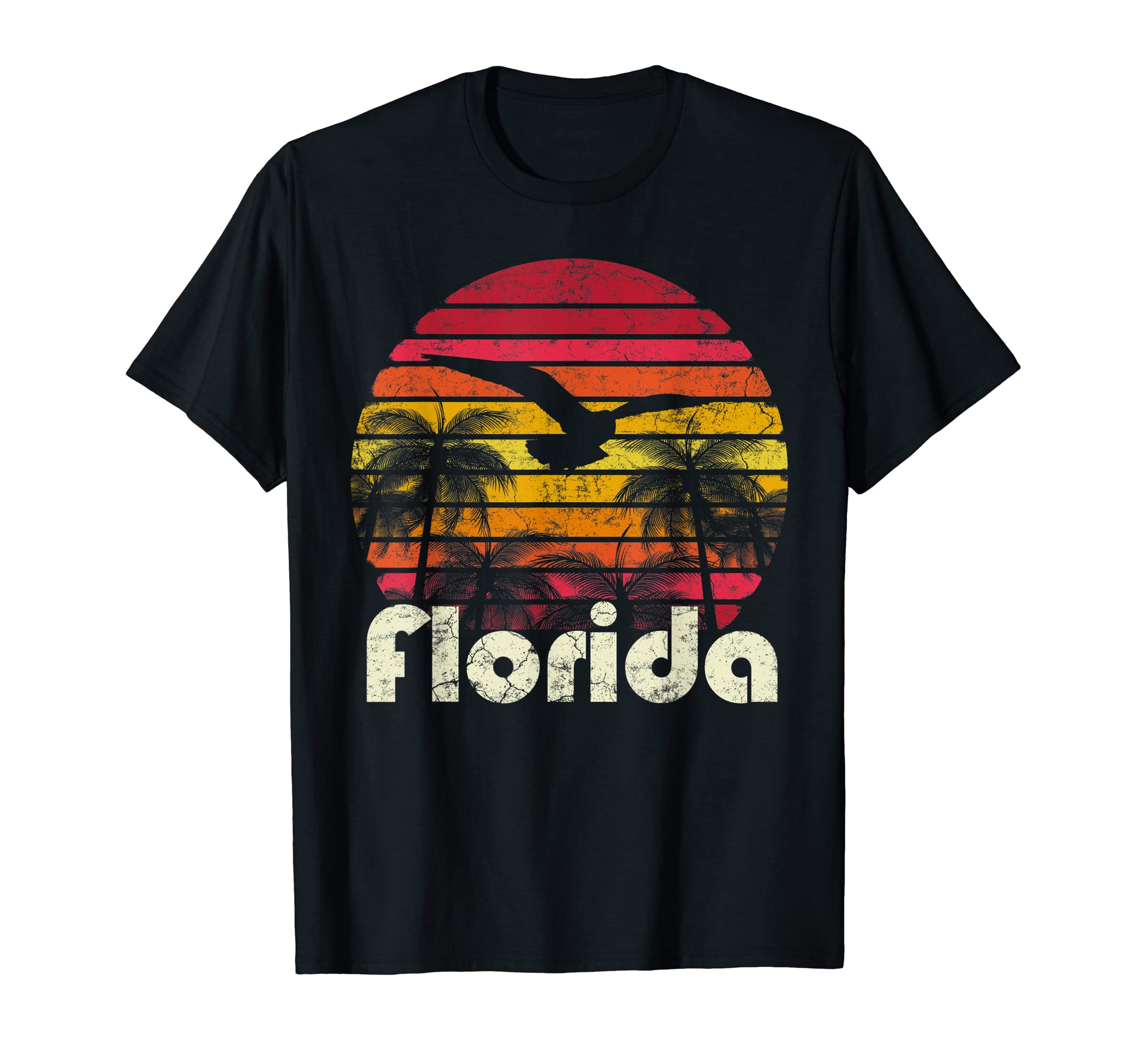 Florida Beach Sunset Surf Surfing T-Shirt - Graphic Print Men Women - T-Shirt, Sweatshirt, Hoodie