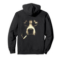 Boxer Smoking Cigarette Grunge Meme Hoodie - Fun Novelty Design for Adults - T-Shirt, Sweatshirt, Hoodie