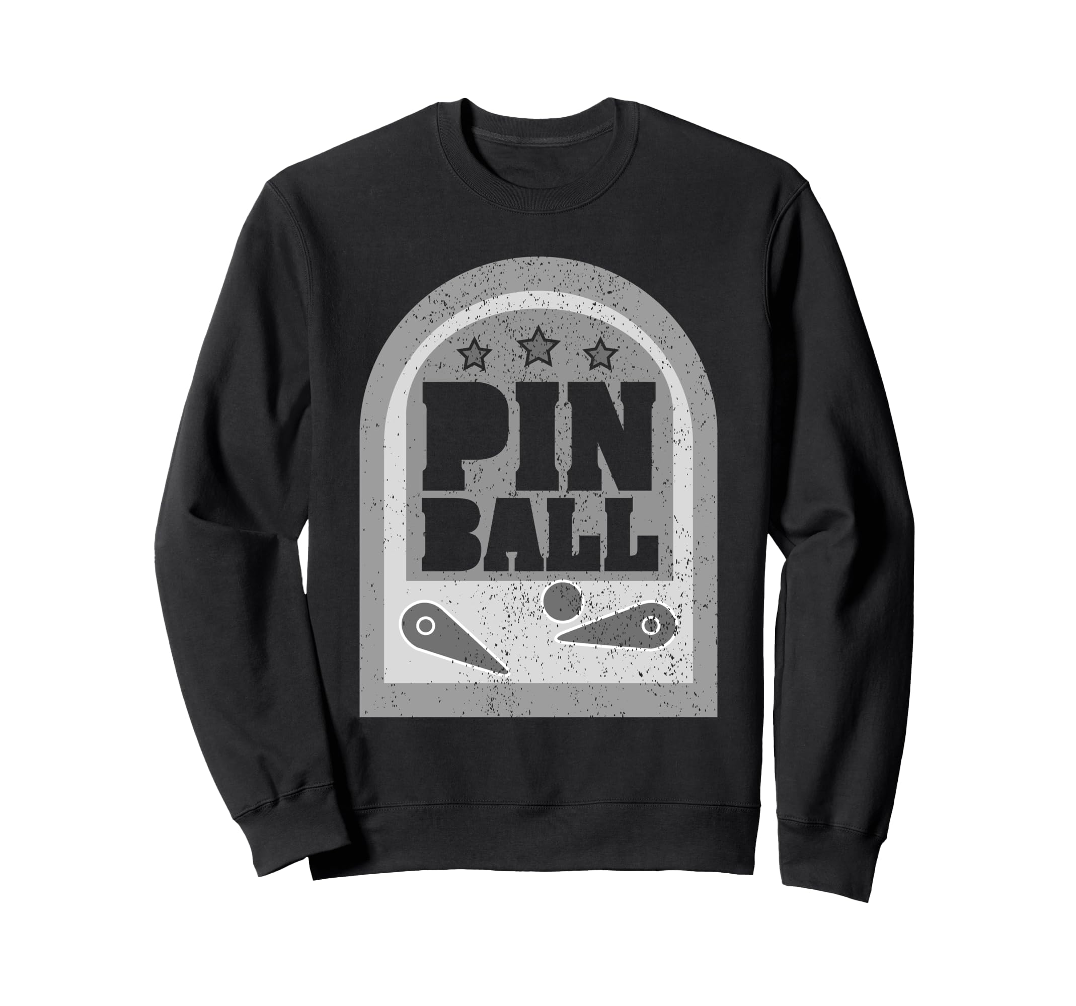 Pinball Funny Pinballer Machine Sweatshirt - Graphic Print Men Women - T-Shirt, Sweatshirt, Hoodie
