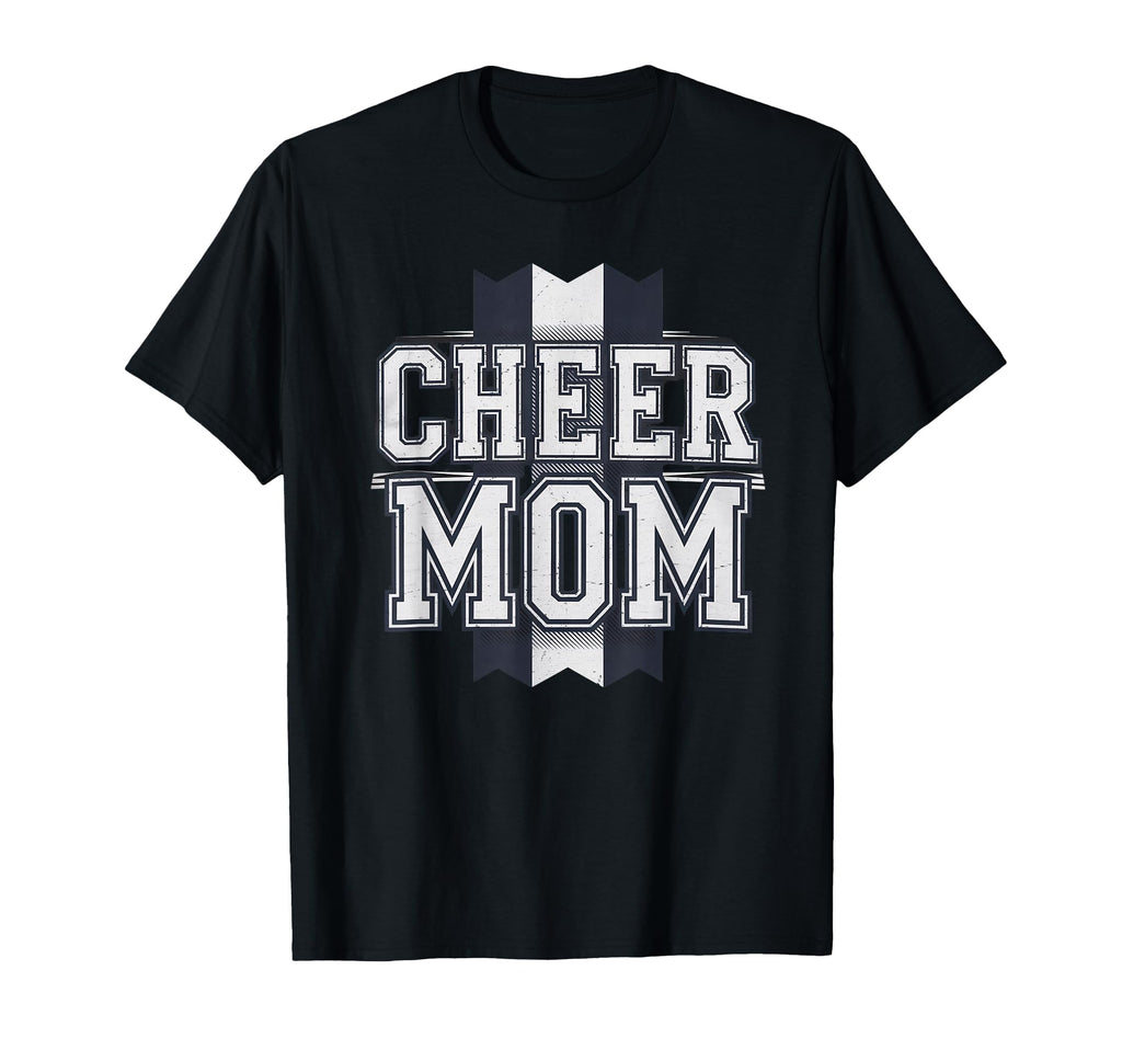 Cheer Mom Mother Bow Cheerleader T-Shirt - Aesthetic Graphic for Adults - T-Shirt, Sweatshirt, Hoodie