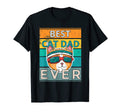 Mens Best Cat Dad Ever Cat Lover Sunset T-Shirt - Minimalist Print Unisex - T-Shirt, Sweatshirt, Hoodie