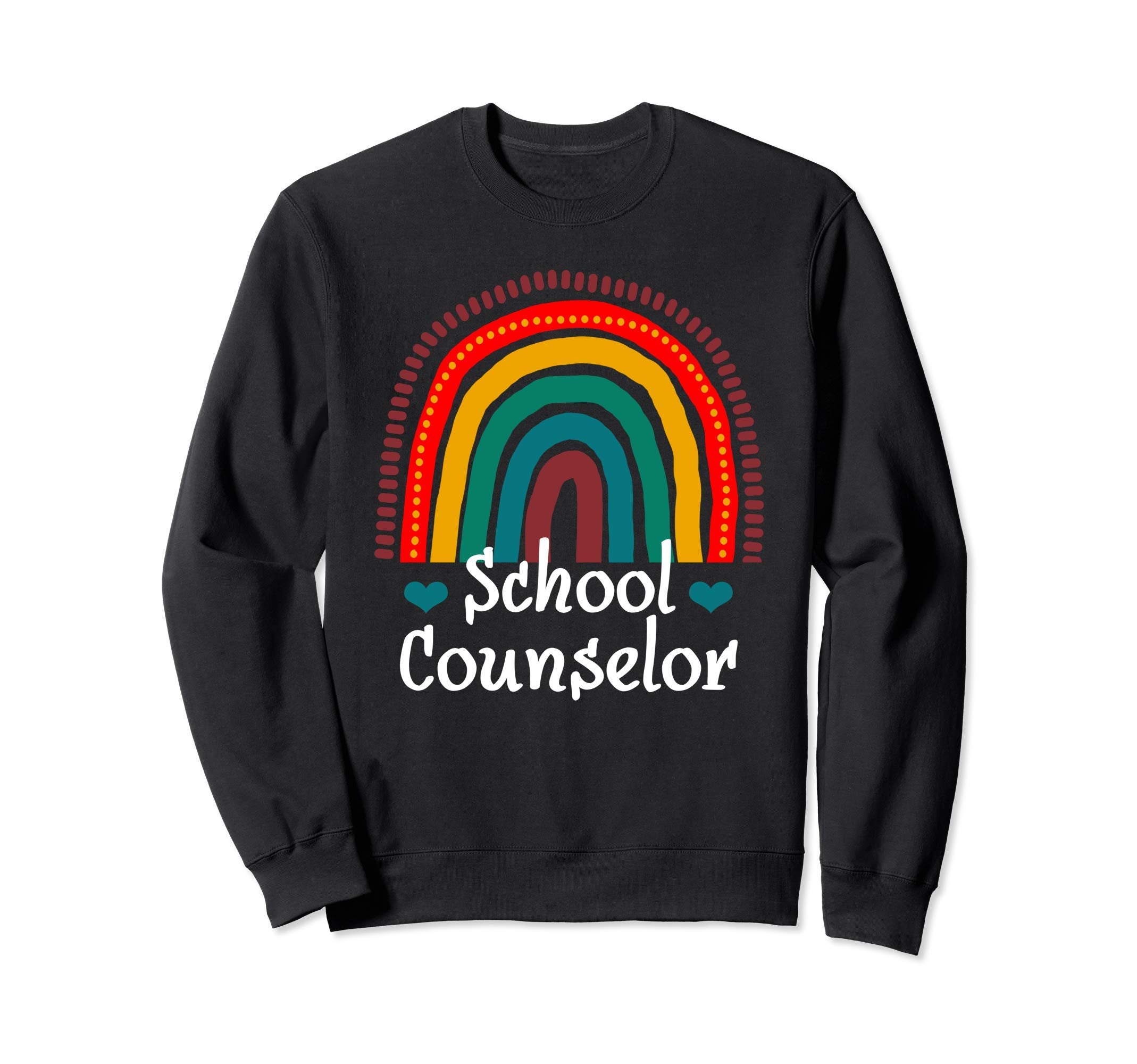 Womens School Counselor Colors Boho Sweatshirt - Novelty Apparel Men Women - T-Shirt, Sweatshirt, Hoodie