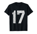 17 Jersey Uniform Varsity Athletic T-Shirt - Custom Art Print Men Women - T-Shirt, Sweatshirt, Hoodie