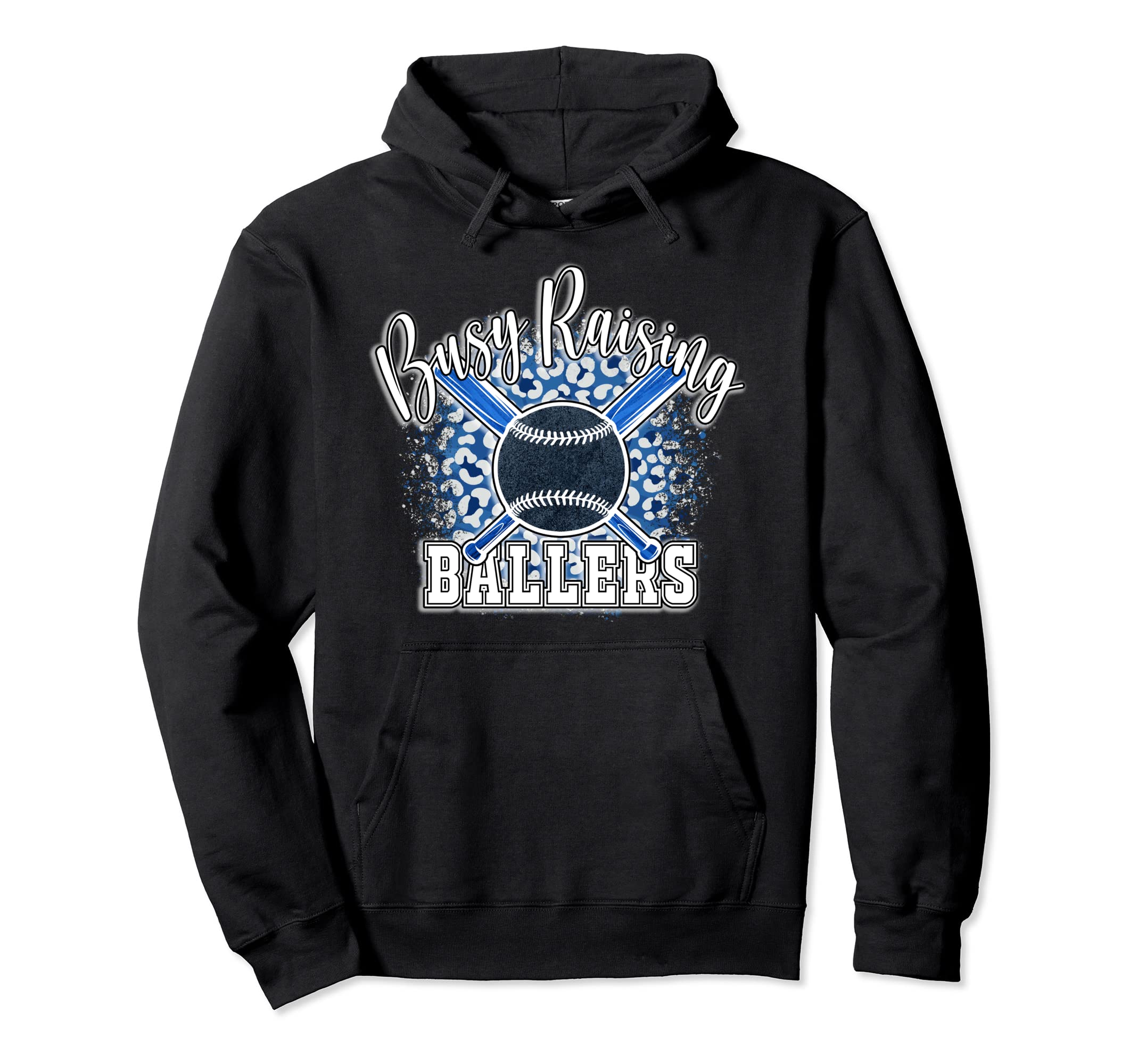 Busy Raising Ballers Leopard D Cor Hoodie - Streetwear Style for Adults - T-Shirt, Sweatshirt, Hoodie
