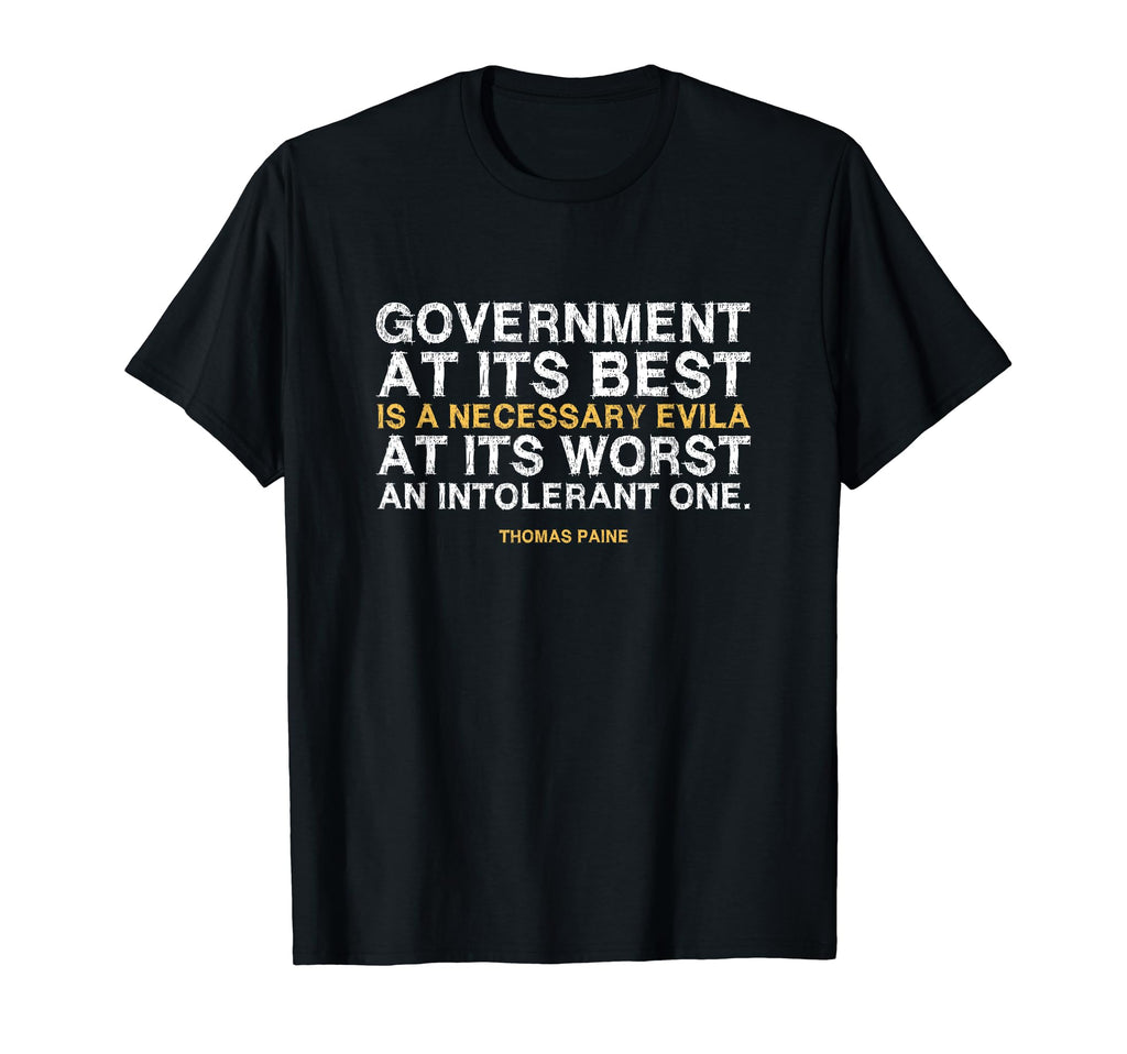 Distressed Libertarian Hoodie - Novelty Apparel for Adults - T-Shirt, Sweatshirt, Hoodie