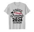 Proud Grandma 2024 Senior Baseball T-Shirt - Casual Everyday Wear Unisex - T-Shirt, Sweatshirt, Hoodie