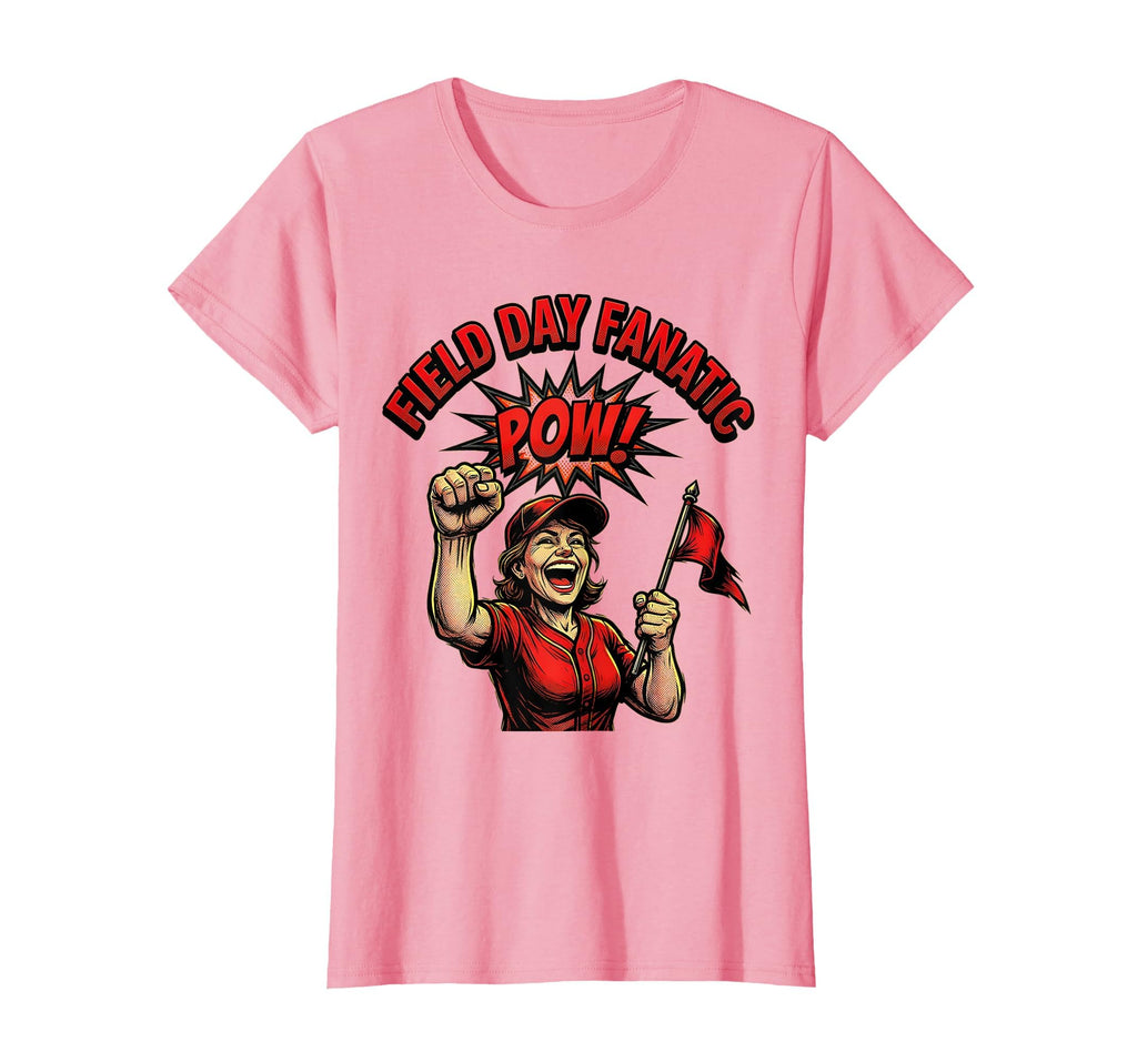 Field Day Fanatic Mom Baseball T-Shirt - Graphic Print Men Women - T-Shirt, Sweatshirt, Hoodie