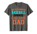 Funny Supportive Dad Baseball Player T-Shirt - Trendy Graphic Men Women - T-Shirt, Sweatshirt, Hoodie